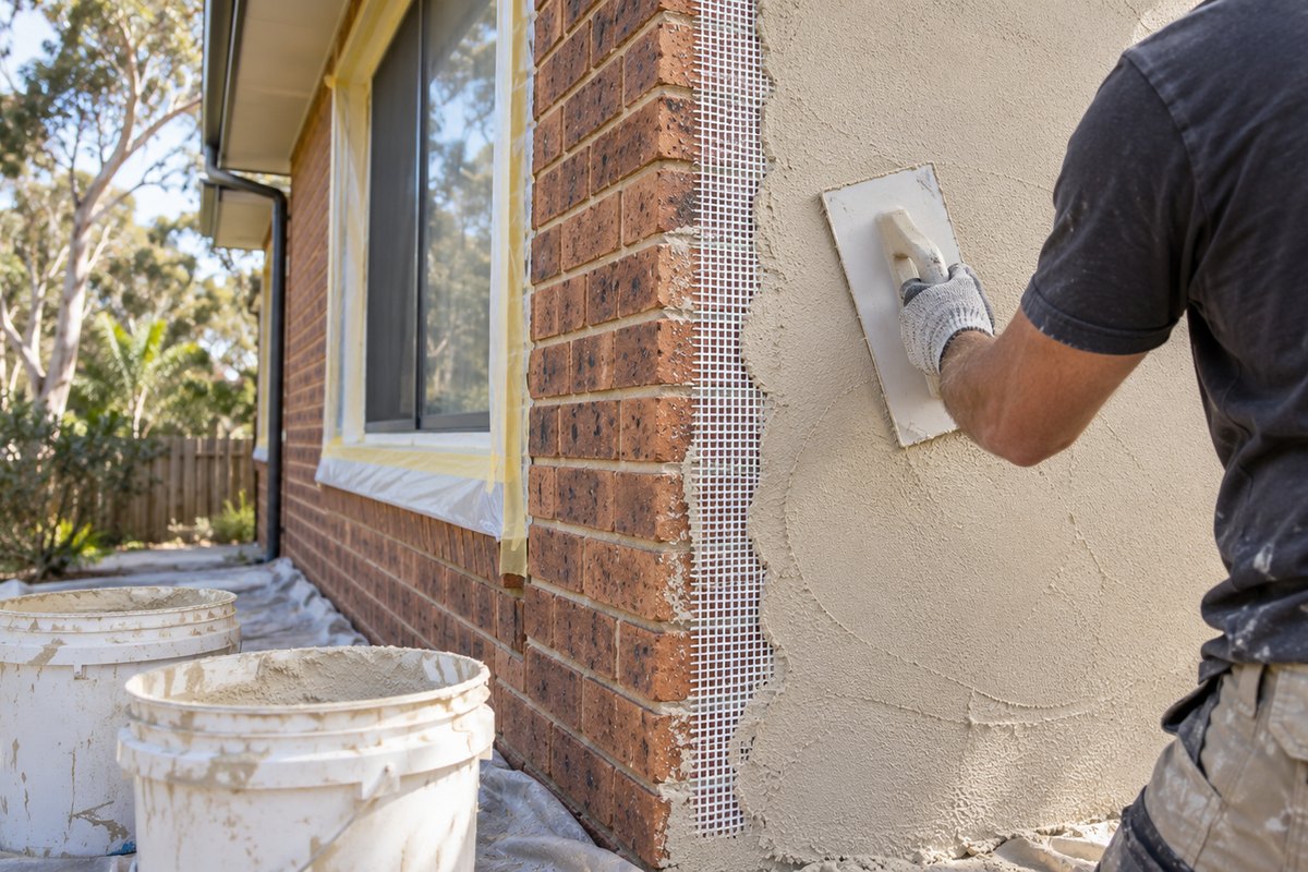 Illustrative photo for Acrylic rendering in Geelong